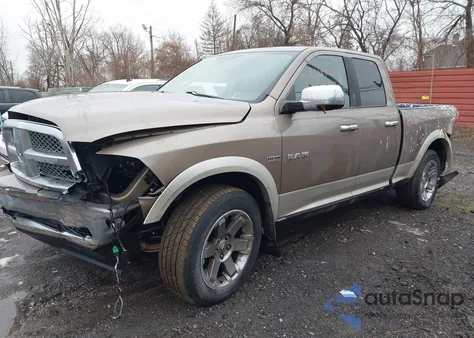 2009 Dodge Ram 1500 Laramie из США, поврежденный, VIN 1D3HV18T49S745237